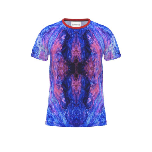 Cut and Sew All Over Print T-Shirt: KYANITE, Fluorescent,  Black Mt. , North Carolina, USA, Hatley, Original ColorOut
