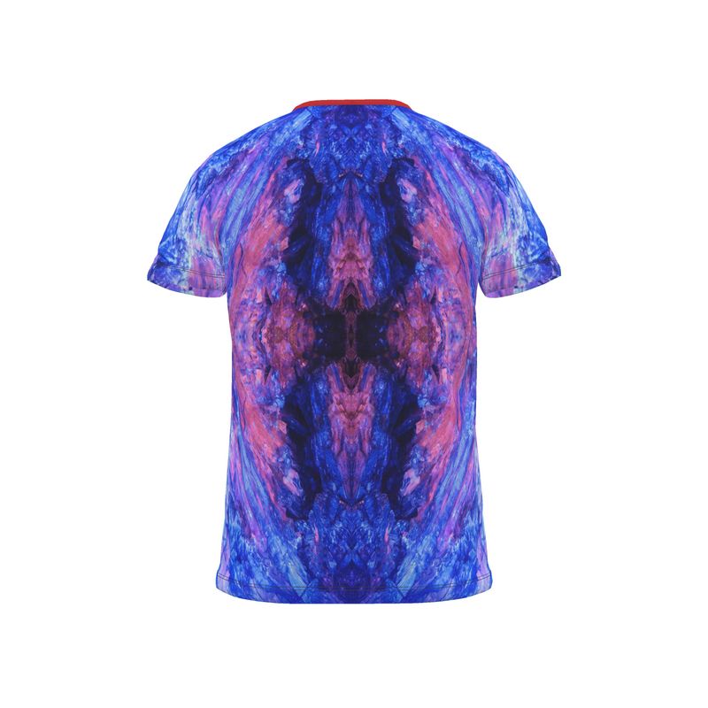 Cut and Sew All Over Print T-Shirt: KYANITE, Fluorescent,  Black Mt. , North Carolina, USA, Hatley, Original ColorOut