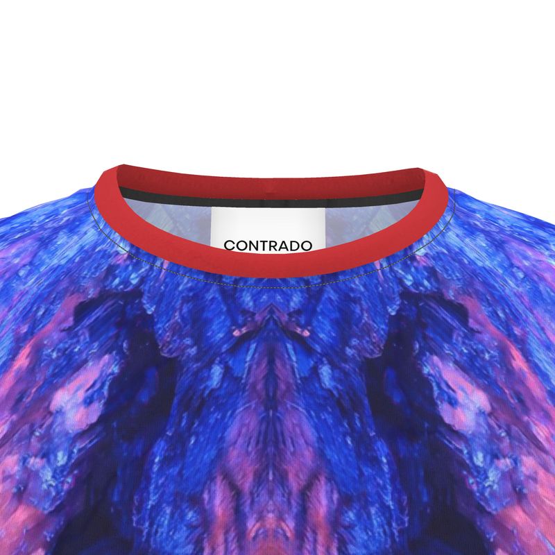 Cut and Sew All Over Print T-Shirt: KYANITE, Fluorescent,  Black Mt. , North Carolina, USA, Hatley, Original ColorOut