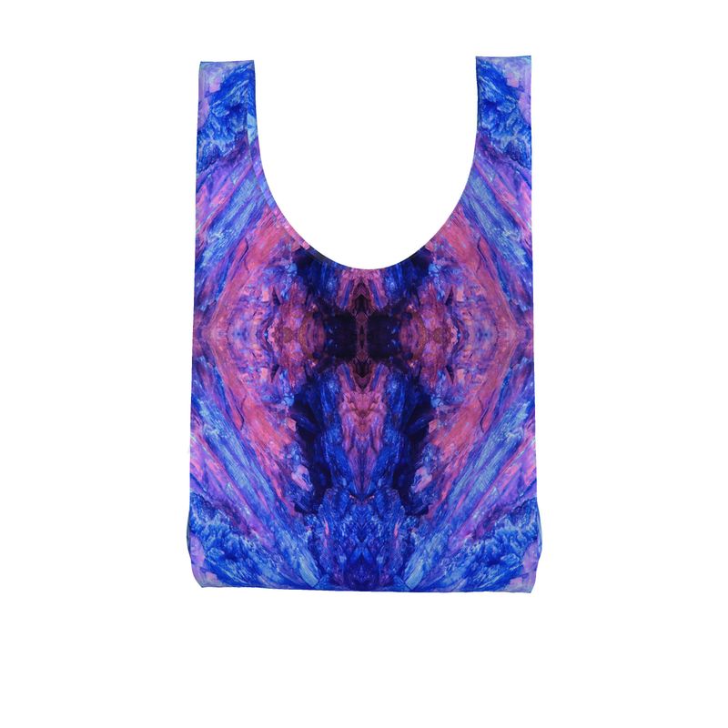 Parachute Shopping Bag: KYANITE, Fluorescent, , Black Mt. , North Carolina, USA, Hatley, Original Color