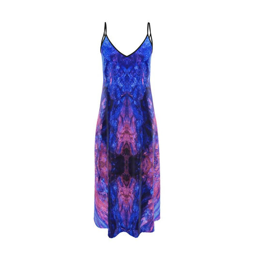 Slip Dress: KYANITE, Fluorescent, Black Mt. , North Carolina, USA, Hatley, Original Color