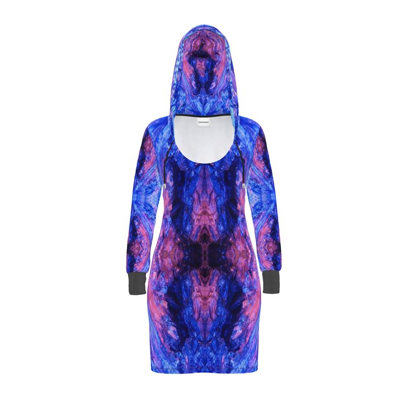Hoodie Dress: KYANITE, Fluorescent, Black Mt. , North Carolina, USA, Hatley, Original Color