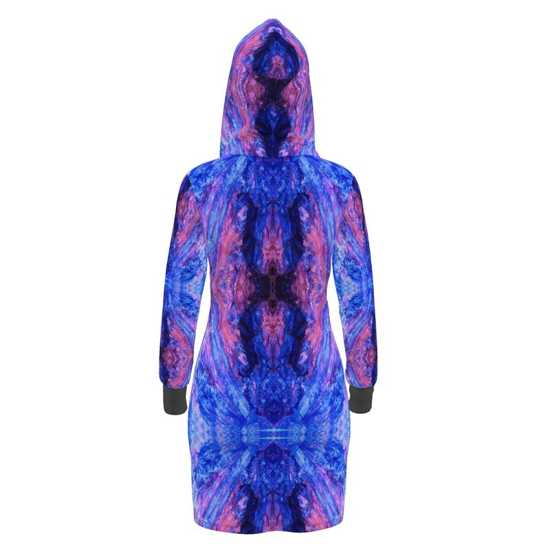 Hoodie Dress: KYANITE, Fluorescent, Black Mt. , North Carolina, USA, Hatley, Original Color