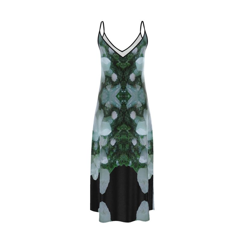 Slip Dress: Cerusite On Motramite, Flowers, Tsumeb, Namibia, EX Lawrence Conklin, Original Color