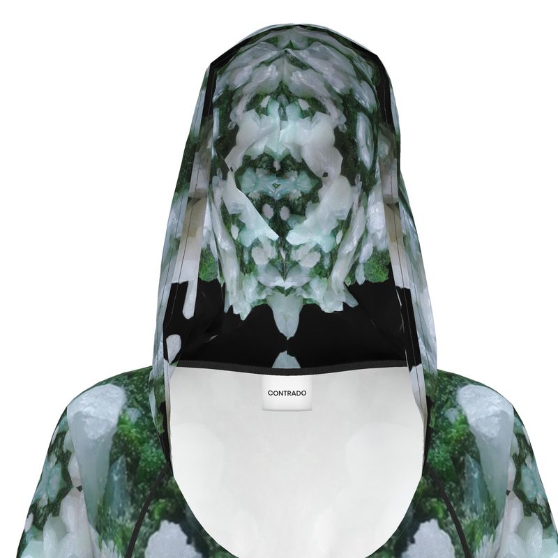 Hoodie Dress: Cerusite On Motramite, Flowers, Tsumeb, Namibia, EX Lawrence Conklin, Original Color