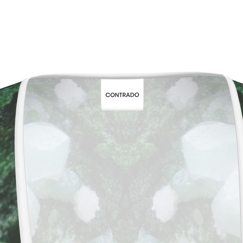 Tea Dress: Cerusite On Motramite, Flowers, Tsumeb, Namibia, EX Lawrence Conklin, Original Color