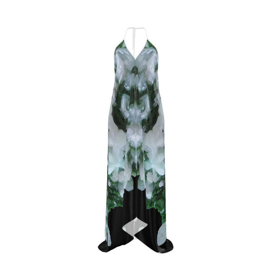 Halter Neck Dress: Cerusite On Motramite, Flowers, Tsumeb, Namibia, EX Lawrence Conklin, Original Color