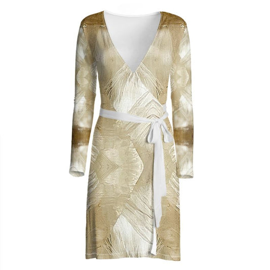 Wrap Dress: Calcite, Elmwood, Tennessee, EX Lawrence Conklin, Original Color