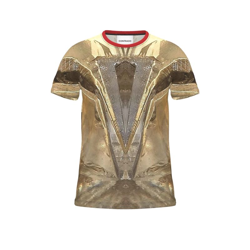 Cut and Sew All Over Print T-Shirt: Calcite, Sokolovskoe Iron Mine, Rudny, Kostanay Region, Kazakhstan