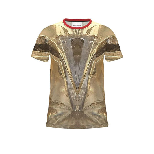 Cut and Sew All Over Print T-Shirt: Calcite, Sokolovskoe Iron Mine, Rudny, Kostanay Region, Kazakhstan
