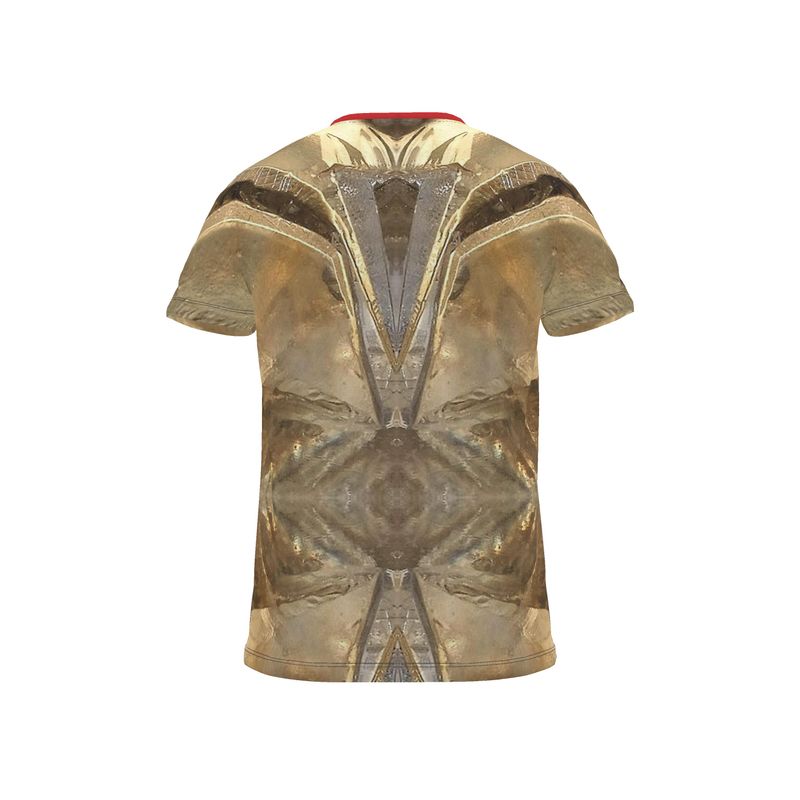 Cut and Sew All Over Print T-Shirt: Calcite, Sokolovskoe Iron Mine, Rudny, Kostanay Region, Kazakhstan