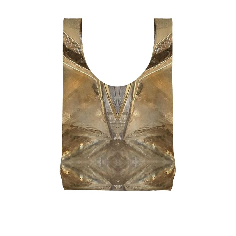Parachute Shopping Bag: Calcite, Sokolovskoe Iron Mine, Rudny, Kostanay Region, Kazakhstan