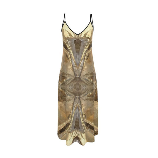 Slip Dress: Calcite, Sokolovskoe Iron Mine, Rudny, Kostanay Region, Kazakhstan