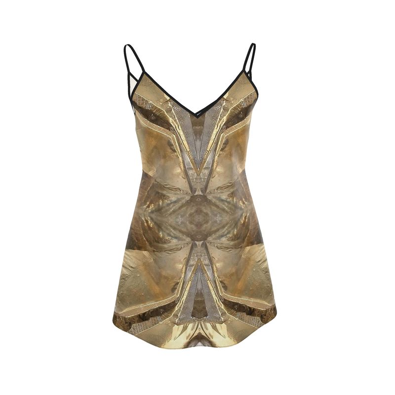 Mini Slip Dress: Calcite, Sokolovskoe Iron Mine, Rudny, Kostanay Region, Kazakhstan