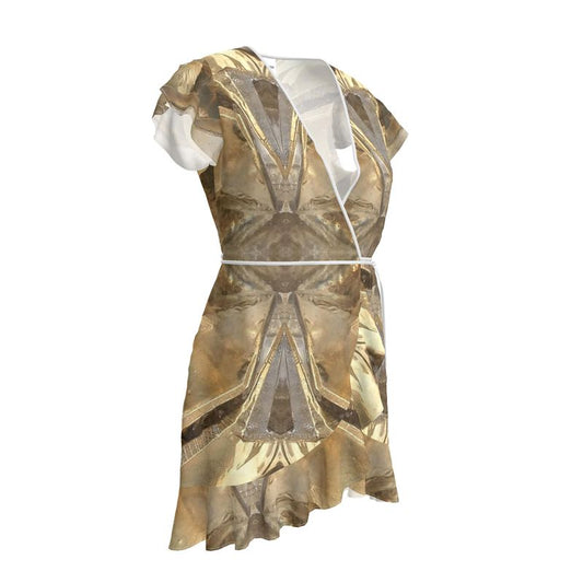 Tea Dress: Calcite, Sokolovskoe Iron Mine, Rudny, Kostanay Region, Kazakhstan