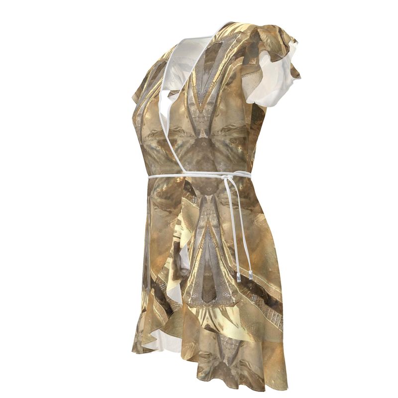 Tea Dress: Calcite, Sokolovskoe Iron Mine, Rudny, Kostanay Region, Kazakhstan