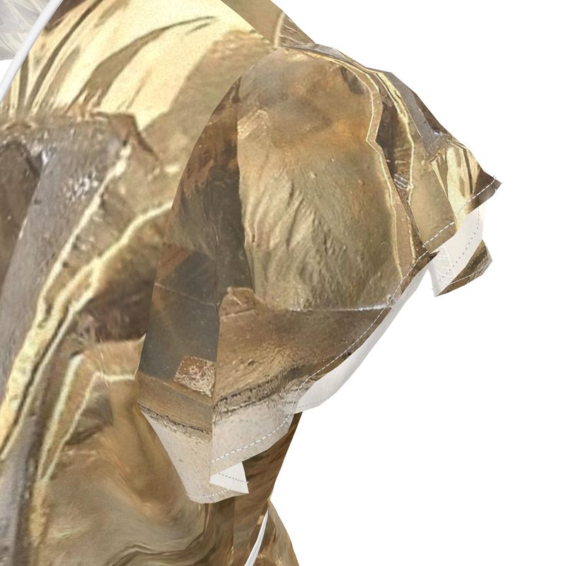 Tea Dress: Calcite, Sokolovskoe Iron Mine, Rudny, Kostanay Region, Kazakhstan