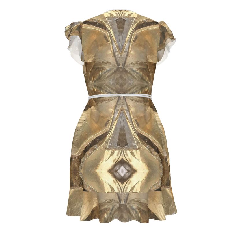 Tea Dress: Calcite, Sokolovskoe Iron Mine, Rudny, Kostanay Region, Kazakhstan