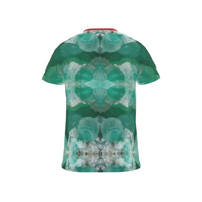 Cut and Sew All Over Print T-Shirt: Smithsonite, Sinola, Mexico