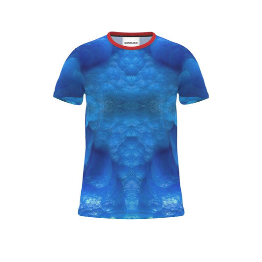Cut and Sew All Over Print T-Shirt: Hemimorphite, China