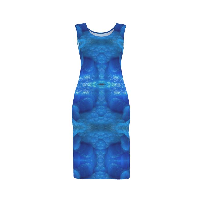 Bodycon Dress: Hemimorphite, China, Ex John Veevart