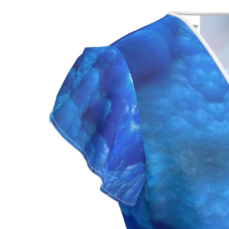 Tea Dress: Hemimorphite, China, Ex John Veevart