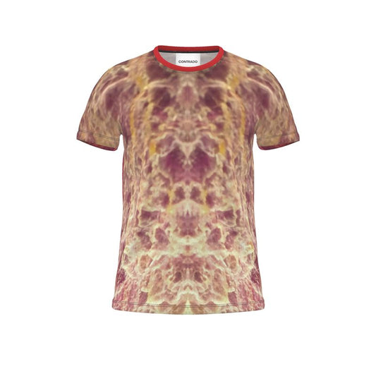 Cut and Sew All Over Print T-Shirt: Lepidolite, Brazil