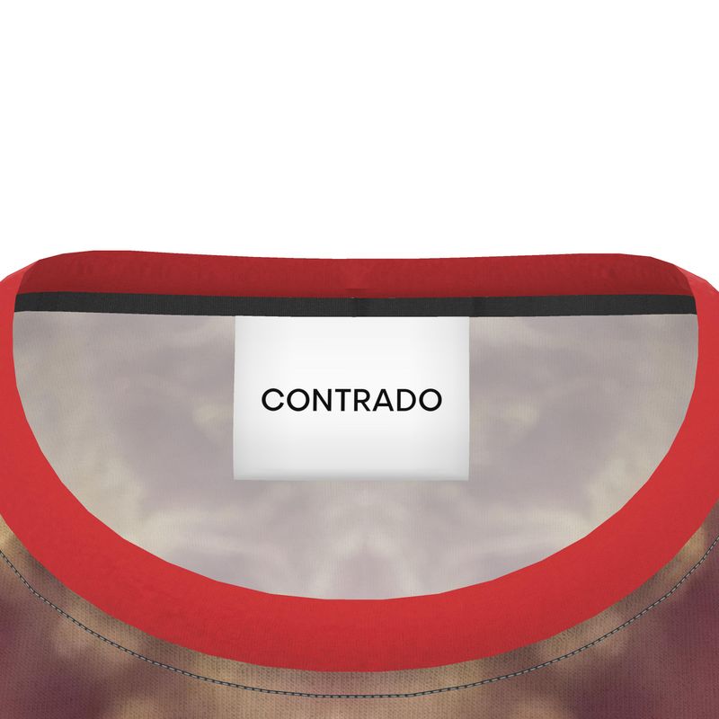 Cut and Sew All Over Print T-Shirt: Lepidolite, Brazil