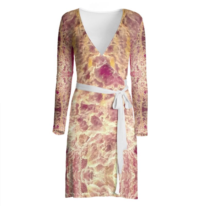 Wrap Dress: Lepidolite Twin, Brazil
