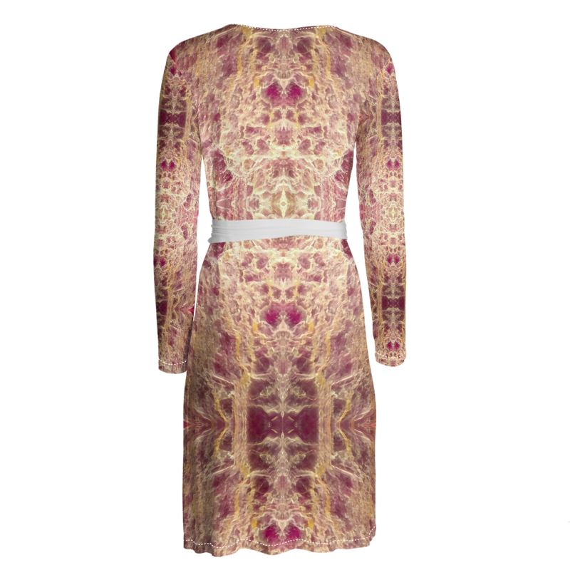 Wrap Dress: Lepidolite Twin, Brazil