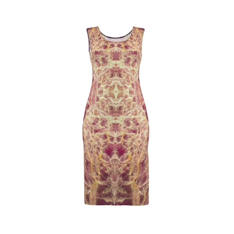 Bodycon Dress: Lepidolite Twin, Brazil