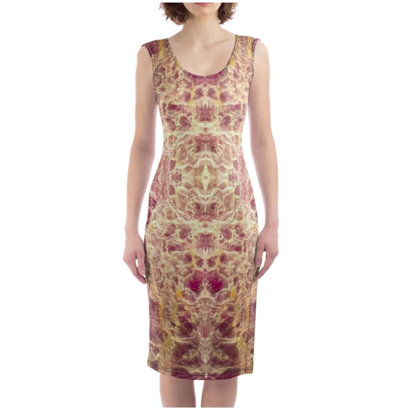 Bodycon Dress: Lepidolite Twin, Brazil