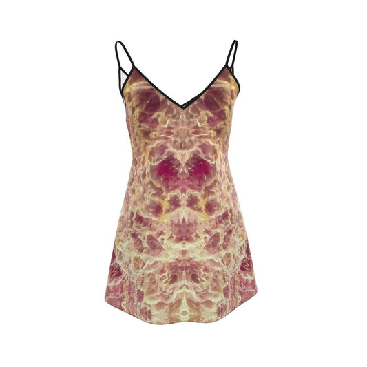Mini Slip Dress: Lepidolite Twin, Brazil