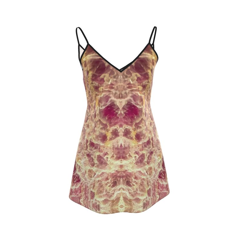 Mini Slip Dress: Lepidolite Twin, Brazil