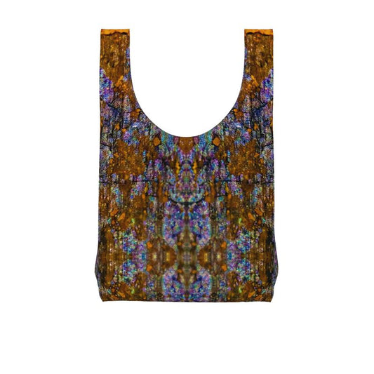 Parachute Shopping Bag: Limonite pseudo Pyrite, Iridescent, Raleigh