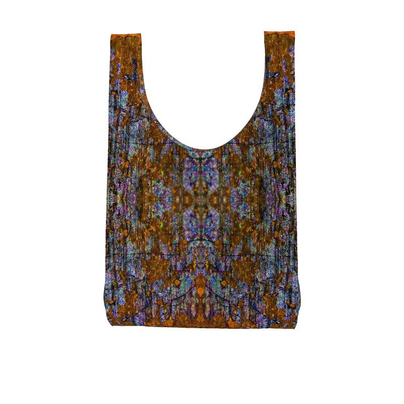 Parachute Shopping Bag: Limonite pseudo Pyrite, Iridescent, Raleigh