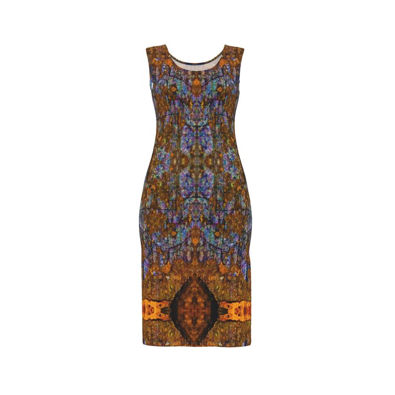 Bodycon Dress: Limonite On Goethite, Spain