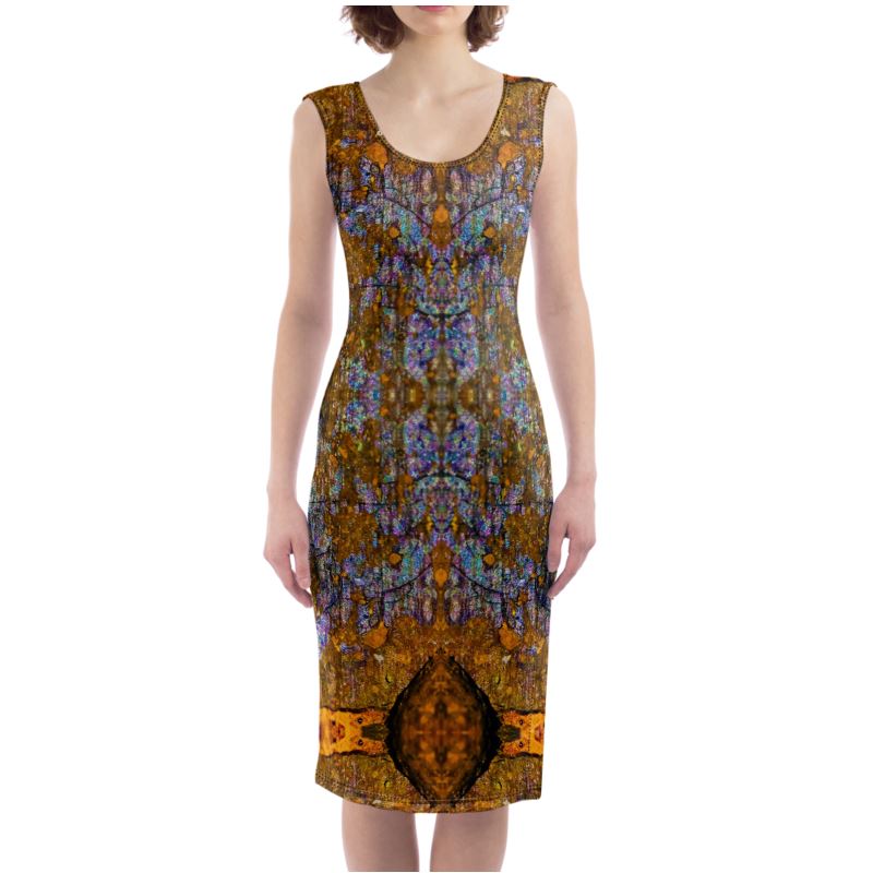 Bodycon Dress: Limonite On Goethite, Spain