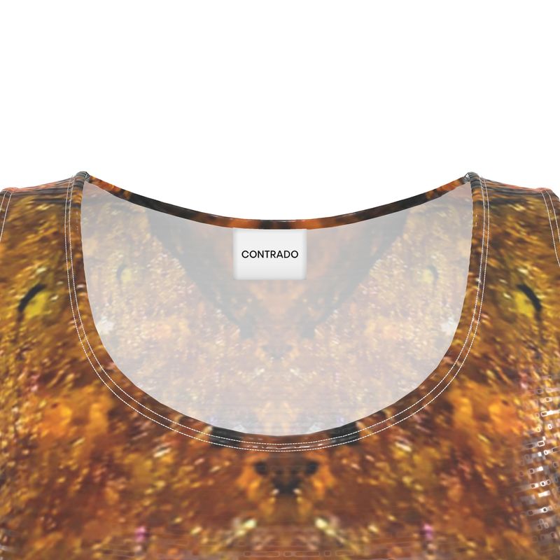 Skater Dress: Limonite, Iridescent in Bright Sun, Raleigh, North Carolina