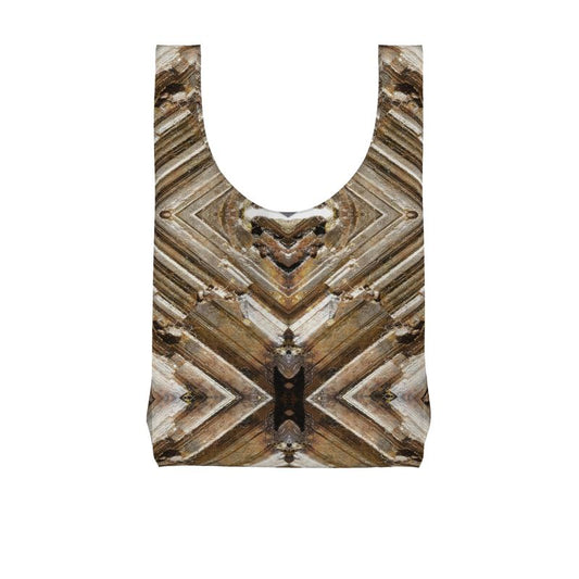 Parachute Shopping Bag: Limonite pseudo after Pyrite, Raleigh, North Carolina