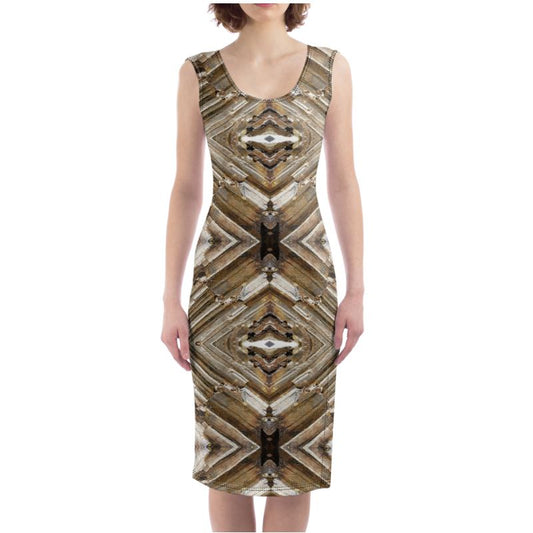 Skater Dress: Limonite pseudo after Pyrite, Raleigh, North Carolina