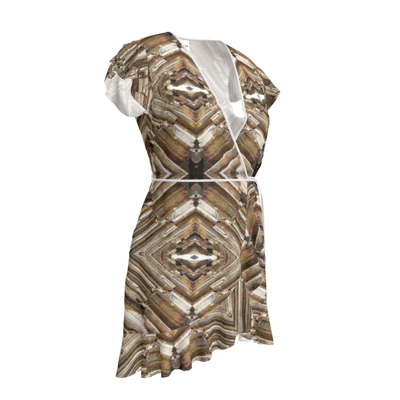 Tea Dress: Limonite pseudo after Pyrite, Raleigh, North Carolina