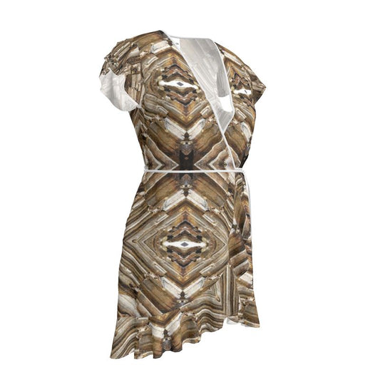 Tea Dress: Limonite pseudo after Pyrite, Raleigh, North Carolina