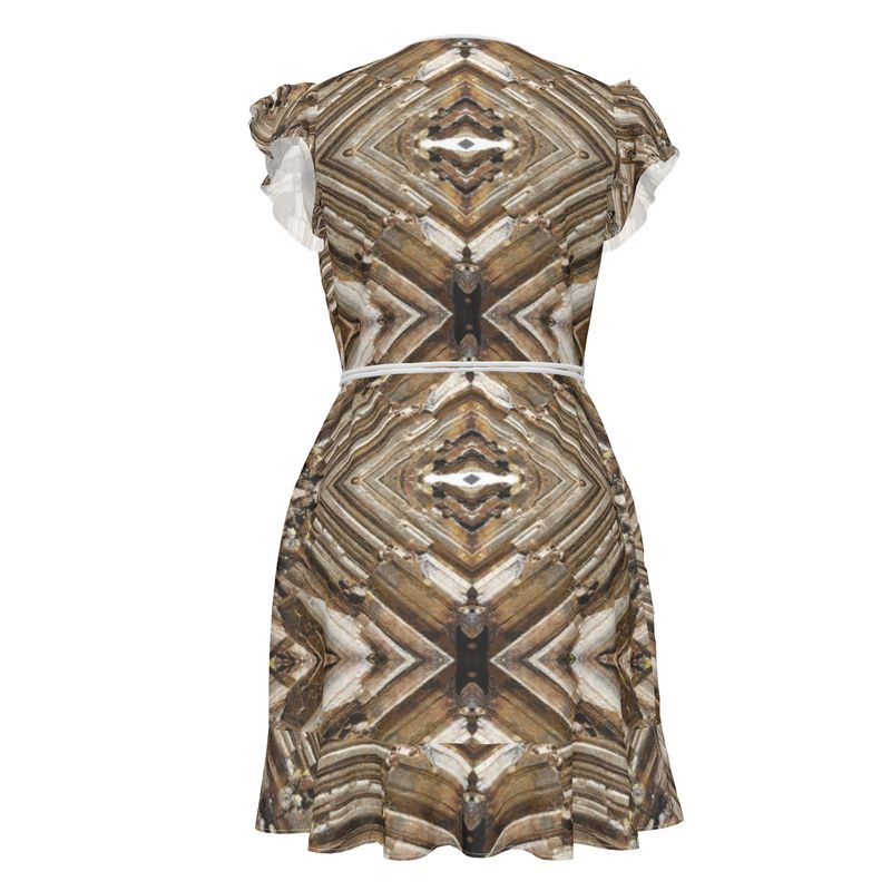 Tea Dress: Limonite pseudo after Pyrite, Raleigh, North Carolina