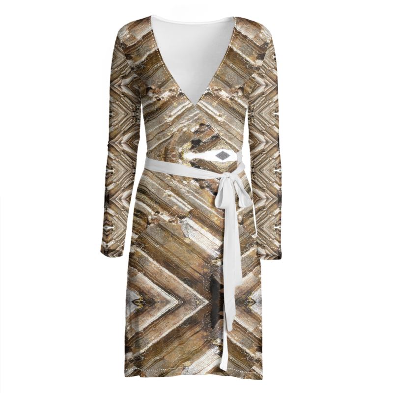 Wrap Dress: Limonite pseudo after Pyrite, Raleigh, North Carolina