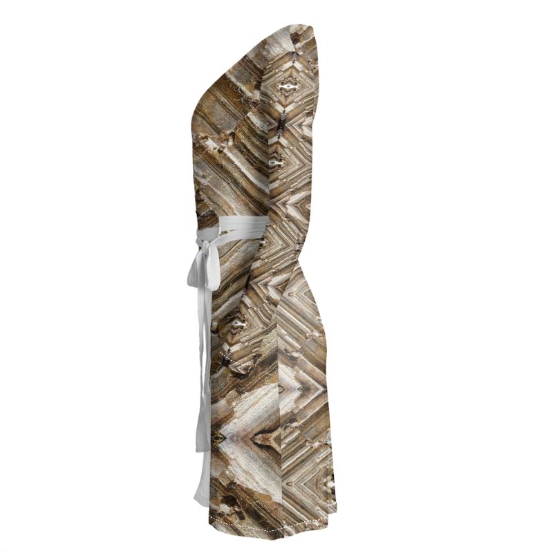 Wrap Dress: Limonite pseudo after Pyrite, Raleigh, North Carolina