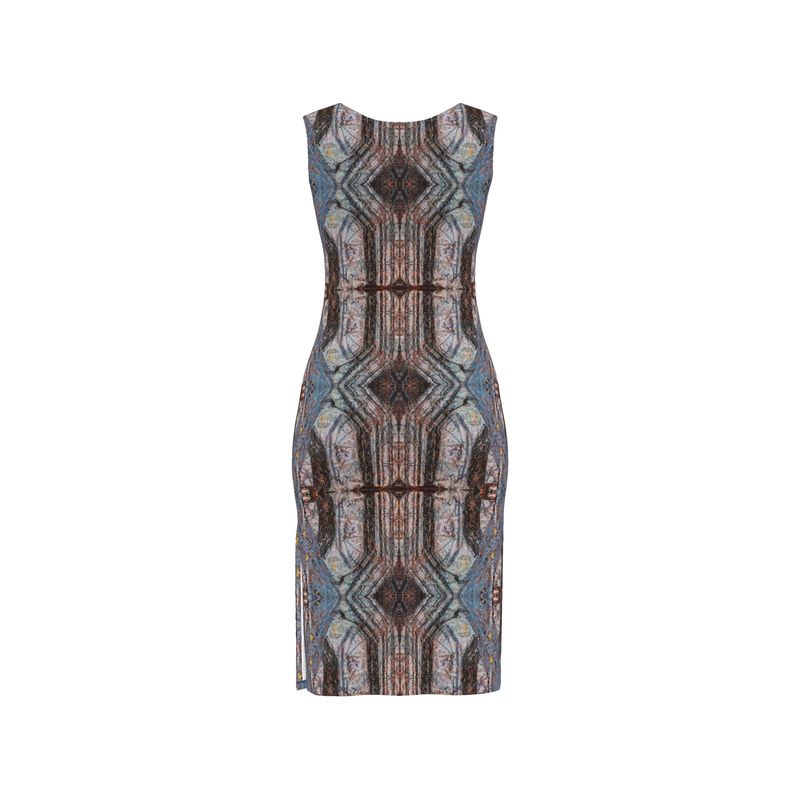 Bodycon Dress: Limonite pseudo Pyrite, Iridescent, Raleigh, North Carolina