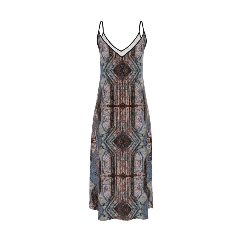 Slip Dress: Limonite pseudo Pyrite, Iridescent, Raleigh, North Carolina
