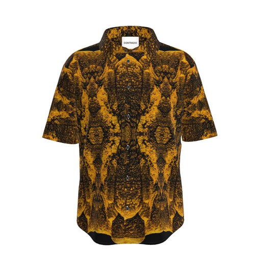 Mens Short Sleeve Shirt: Limonite On Goethite, Spain