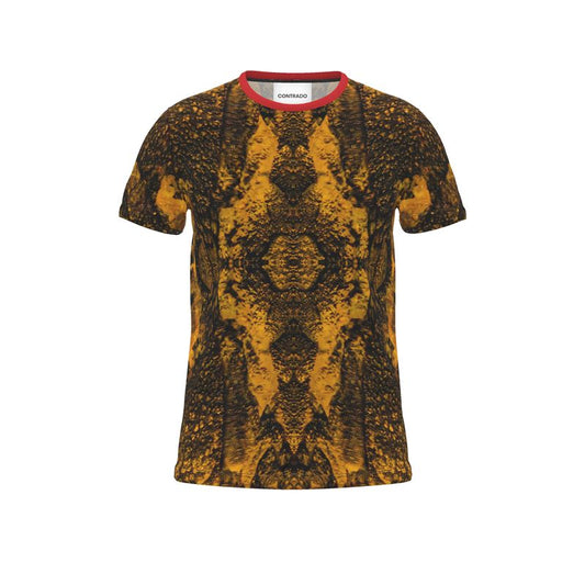 Cut and Sew All Over Print T-Shirt: Limonite On Goethite, Spain